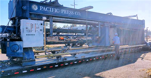 Pac-press 1500mm Plate And Frame Filter Press With (67) 59" X 59" Plates)